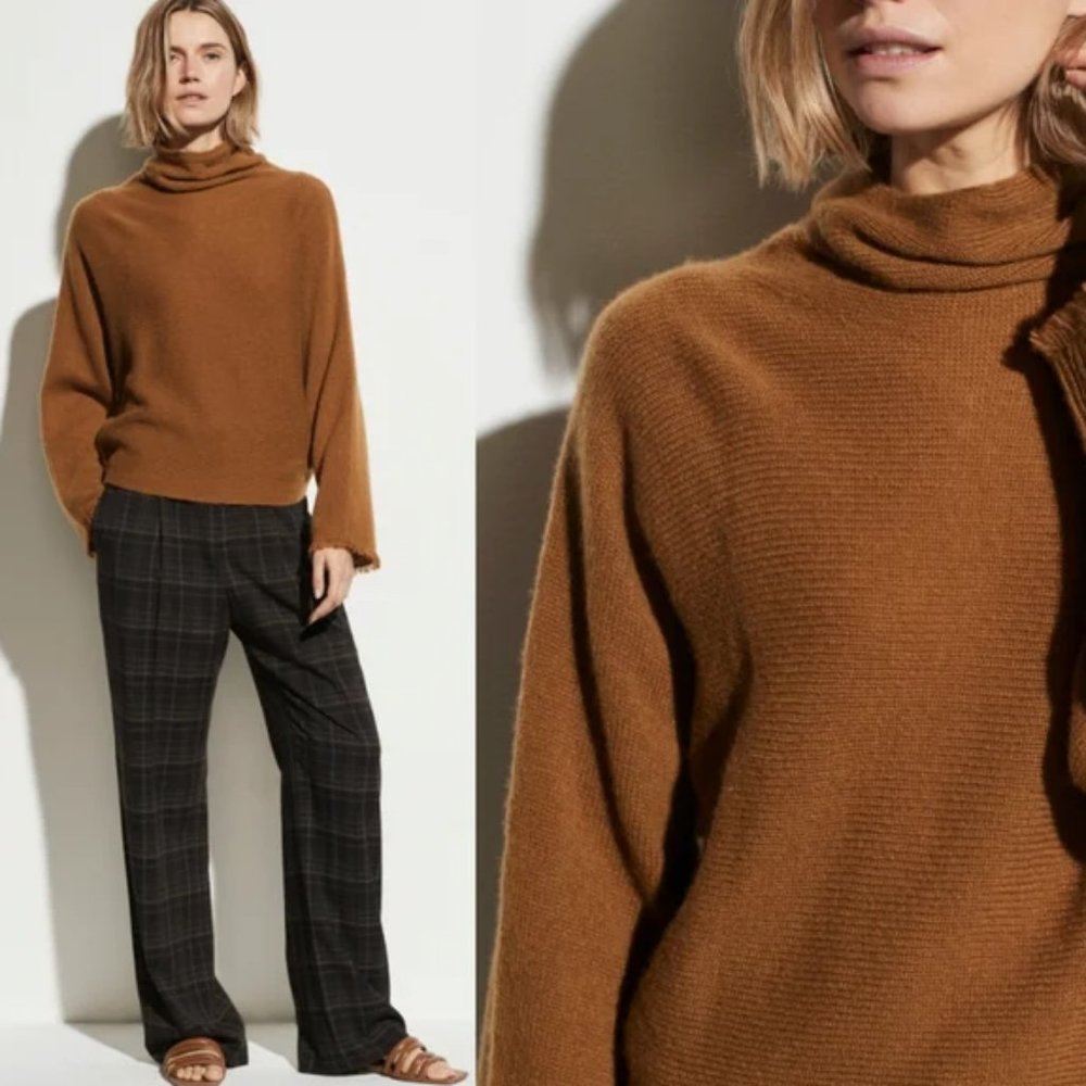 Perfect Fall Turtleneck Sweater by Vince Cashmere & Merino Wool